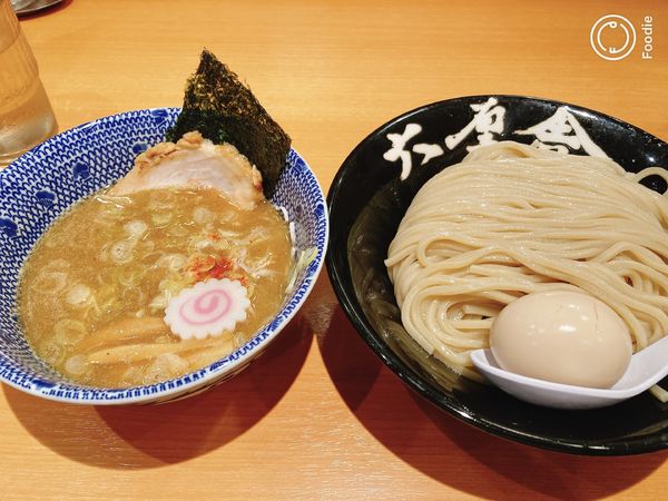 「味玉朝つけめん（大盛）」@六厘舎の写真