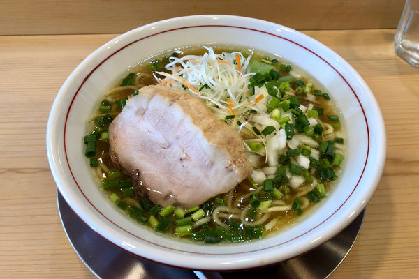 「ラーメン800円+葱トッピング100円」@中華そば すばる食堂の写真