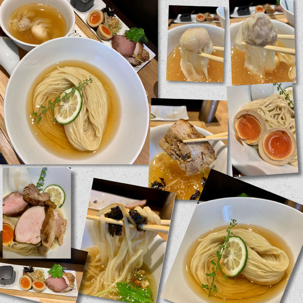 「特製鰹昆布水つけ麺（しお）1500円」@らぁ麺や 嶋の写真