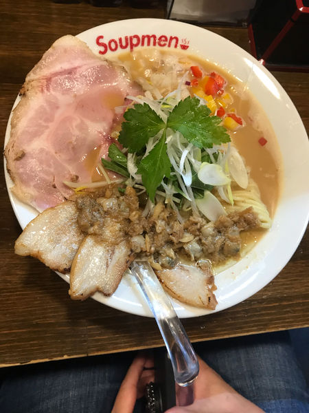 「【日替り】アサリの味噌らぁ麺 800円」@Soupmenの写真
