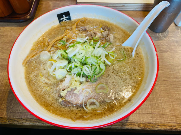 「味噌ラーメン　大盛り」@大島の写真