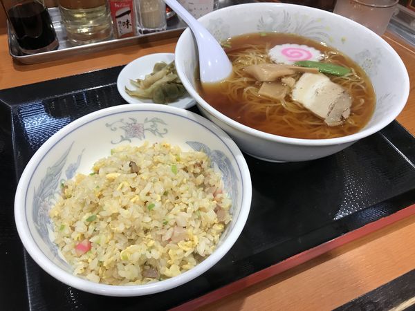 「チャーハンセット」@とんとんラーメンの写真