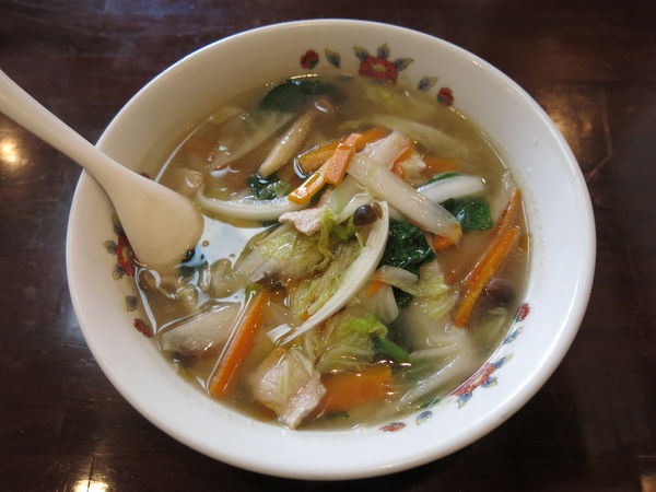 「タンメン：700円」@高らん亭の写真