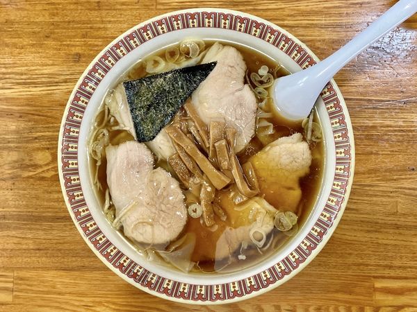 「ちゃーしゅーわんたん麺」@春木屋 荻窪本店の写真