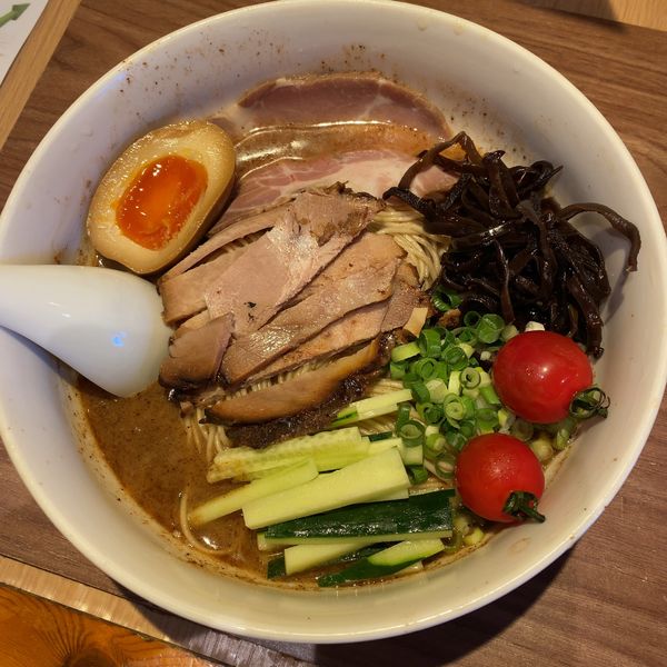 「【限定】冷やしぶっかけ800円」@博多長浜らーめん よかとの写真