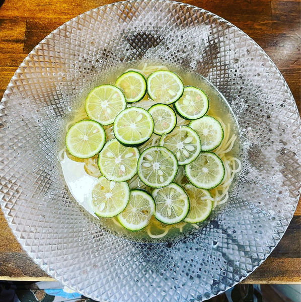 「にぼすだち冷やしらぁめん」@CLAM＆BONITO貝節麺RAIKの写真