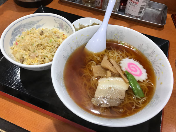 「チャーハンセット 780円」@とんとんラーメンの写真