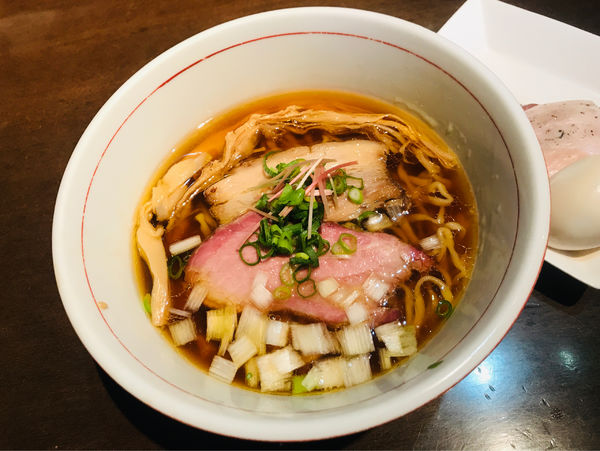 「虎徹そば(手もみ麺)＋特製盛」@麺や 虎徹の写真