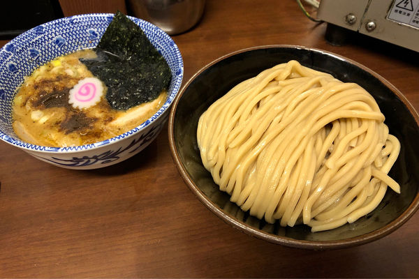 「つけめん750円+ネギ増し50円」@次念序の写真