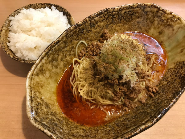 「汁なし担担麺 元味　690円」@汁無し担担麺 くにまつ 仙台店の写真