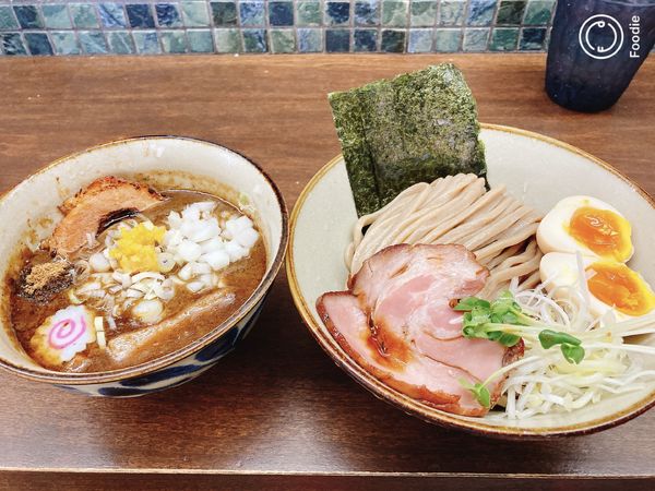 「特製つけ麺（中）」@麺屋みつば＋クローバーの写真