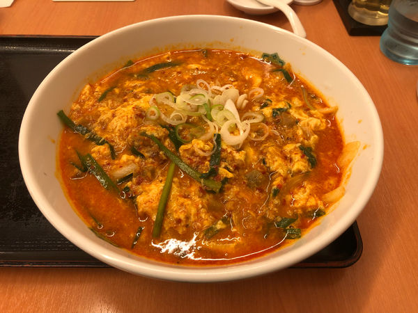 「大宮坦々麺」@日高屋 西新宿1丁目店の写真