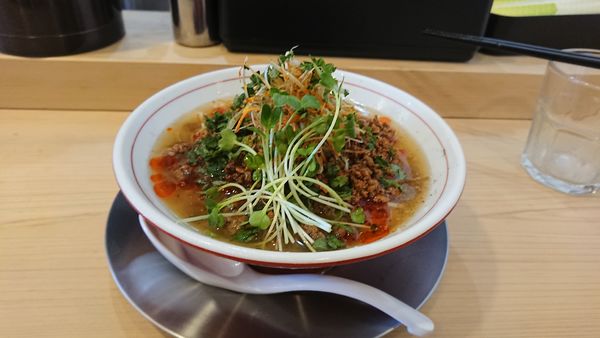 「【限定】冷やしトロロ酸辣湯麺」@中華そば すばる食堂の写真