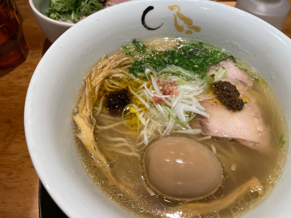 「蛤の塩」@SOBAHOUSE 金色不如帰 新宿御苑本店の写真