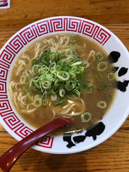 「九条ネギラーメン」@らーめん じゃげな 南箕輪店の写真