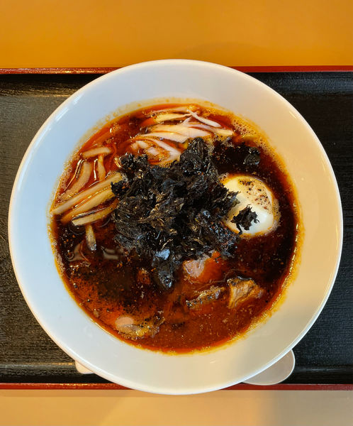 「辛ニボクロンボ ４辛」@麺魂 さまろの写真