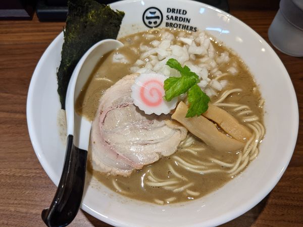 「濃厚煮干そは」@DRIED SARDIN BROTHERSの写真