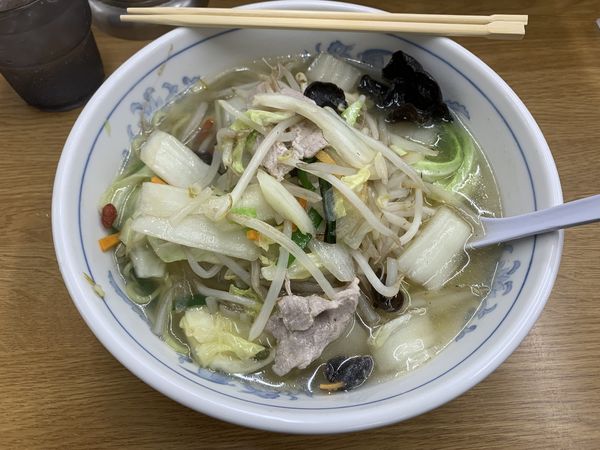 「野菜タンメン 500円」@福しん 公会堂前店の写真