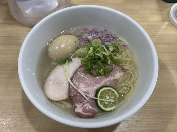 「【期間限定】味玉冷やし貝麺」@貝麺みかわの写真
