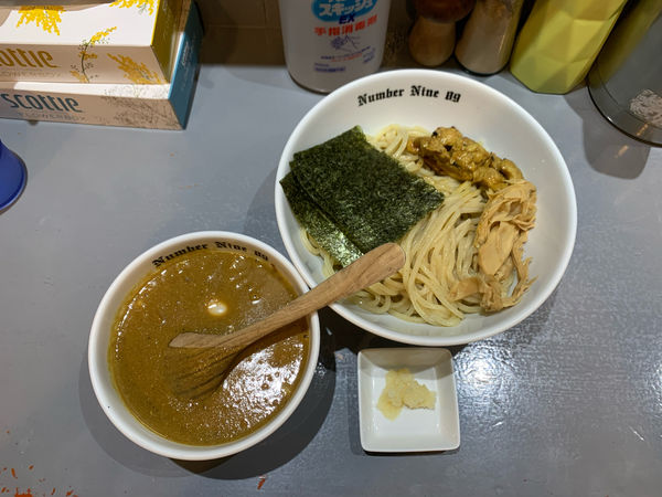 「【夏季限定】カレーつけめん」@麺Dining Number Nine 09の写真
