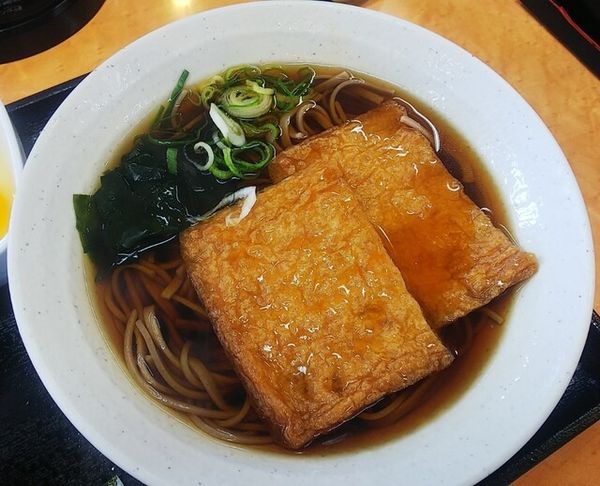 「きつねそば516円」@吉野家 山形西バイパス店の写真