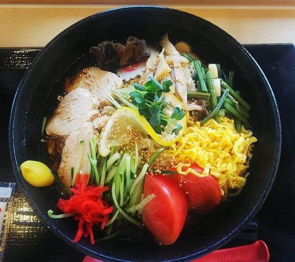 「冷やし中華大盛950円」@毘沙門の写真