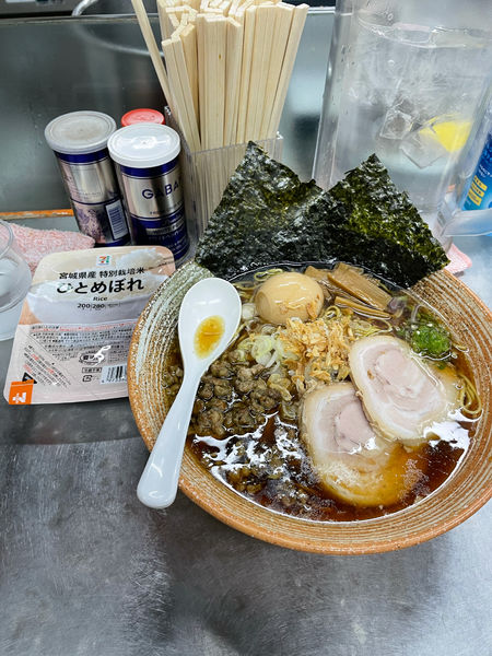 「覆麺醤油」@覆麺 智の写真