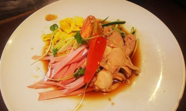 「冷やし中華880円」@中華美食屋 江俣店の写真