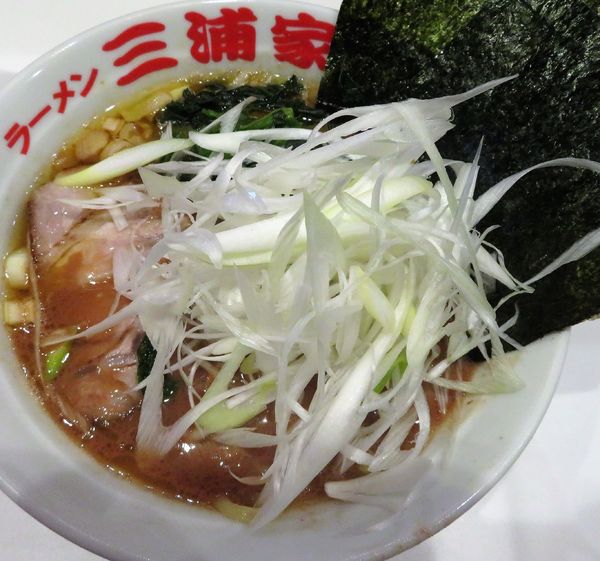 「白ネギ（750円）」@ラーメン 三浦家の写真