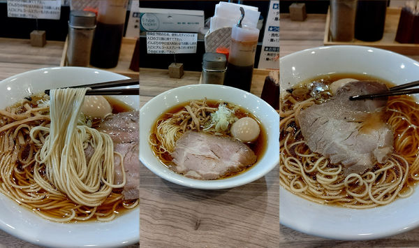 「『朝ラーメン+味玉(¥650+120)』を醤油で…」@くじら食堂 nonowa東小金井店の写真