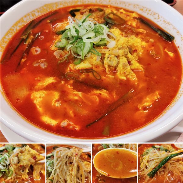 「大宮担々麺(限定)　650円」@日高屋 浅草雷門店の写真