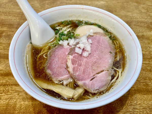 「特製煮干しそば ＋ 替え玉」@麺尊 RAGEの写真