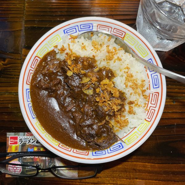 「ハーフカレーライス」@ラーメン246亭の写真