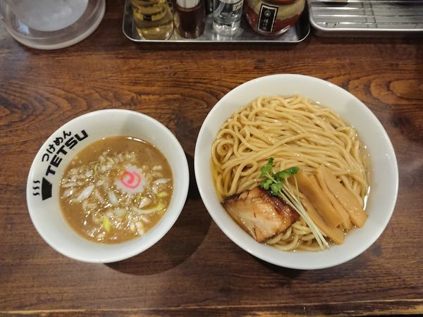 「つけ麺 あつもり 特盛￥840」@つけめんTETSU 御徒町ラーメン横丁店の写真