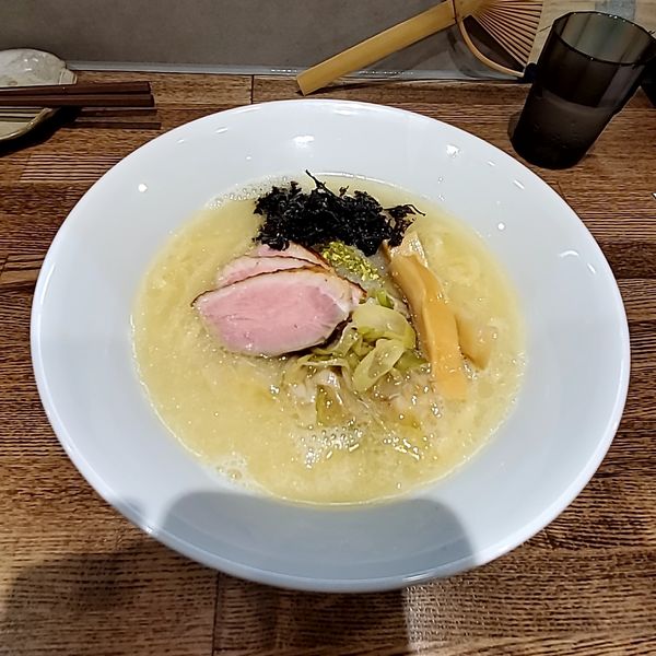 「【夜限定】鴨の荒焚き潮SOBA」@㐂りん食堂の写真