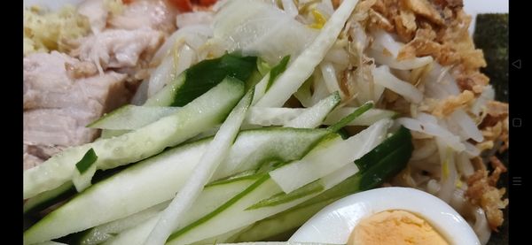 「冷やし中華」@ラーメン赤沼の写真