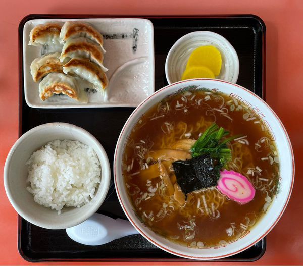 「ギョーザセット」@らーめん処 遊々亭の写真