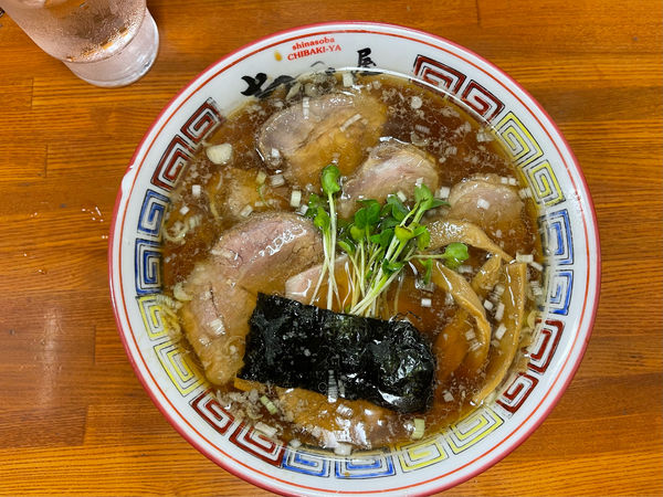 「チャーシューメン」@ちばき屋 葛西店の写真