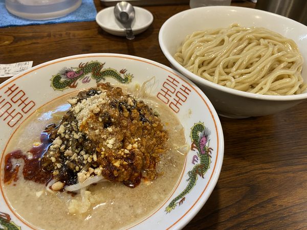 「(限定)冷やし坦々麺つけ麺」@つけめんTETSU 赤羽店の写真