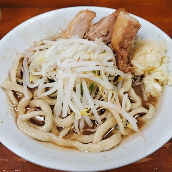 「ミニラーメンニンニク」@蓮爾 新町一丁目店の写真