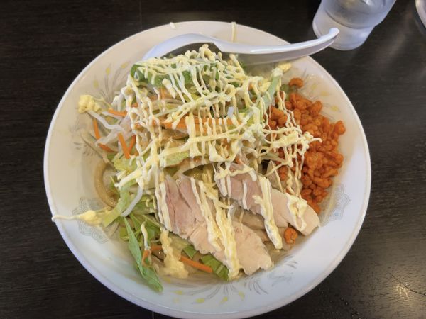 「冷やし中華」@麺とび六方 茅野店の写真