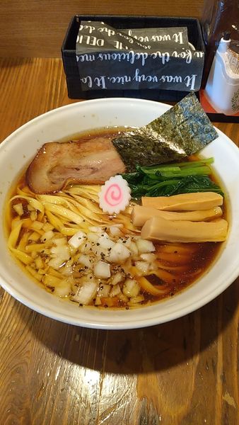 「鶏中華そば(大盛)」@麺屋たつみ 喜心 狭山店の写真