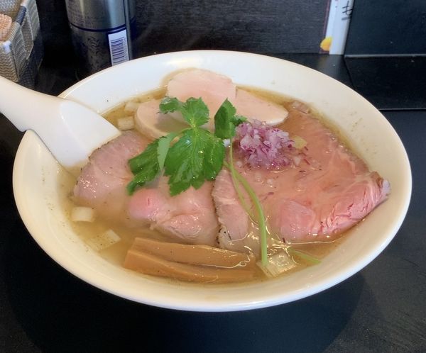 「チャーシュー塩蕎麦」@中華蕎麦 ごとうの写真