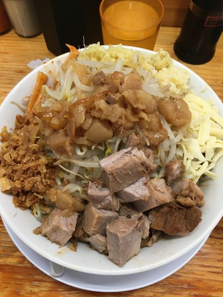 「小まぜそば　880円」@ラーメン赤沼の写真