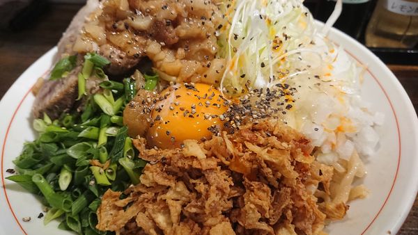 「【限定】塩汁なし」@熊谷肉飯店の写真