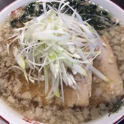 あおさらぁ麺+無料背脂900円