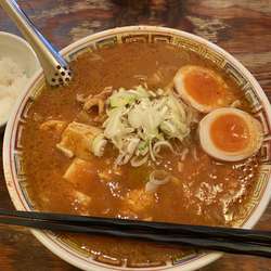 デビルメン味玉　小ライス