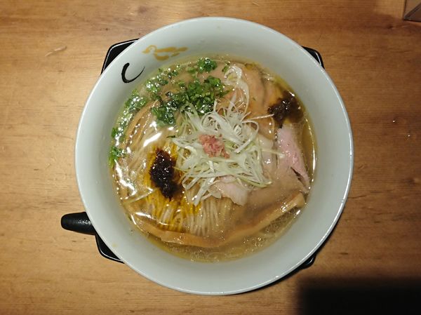 「真鯛と蛤の塩そば」@SOBAHOUSE 金色不如帰 新宿御苑本店の写真