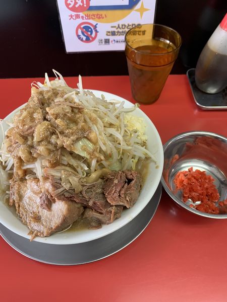 「ラーメン（並）」@ラーメンハイキックの写真