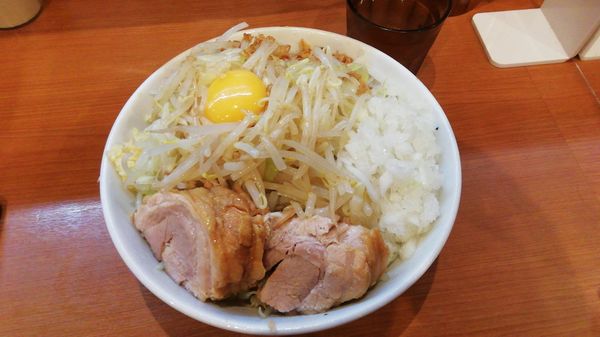 「小ラーメン¥780 汁なし¥100」@ラーメンBoo Boo太郎。の写真